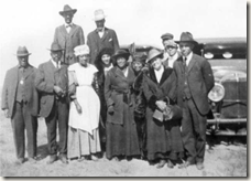 Dearfield residents dressed in their finery